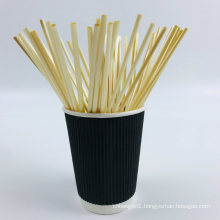 Natural Wheat Drinking Straws Biodegradable, Eco Disposable Straw for Hot Drinks